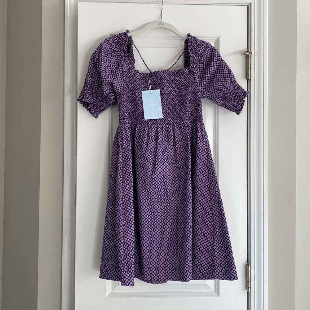 Hill House Athena Nap Dress Floral Jacquard